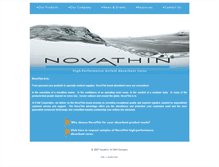 Tablet Screenshot of novathin.com